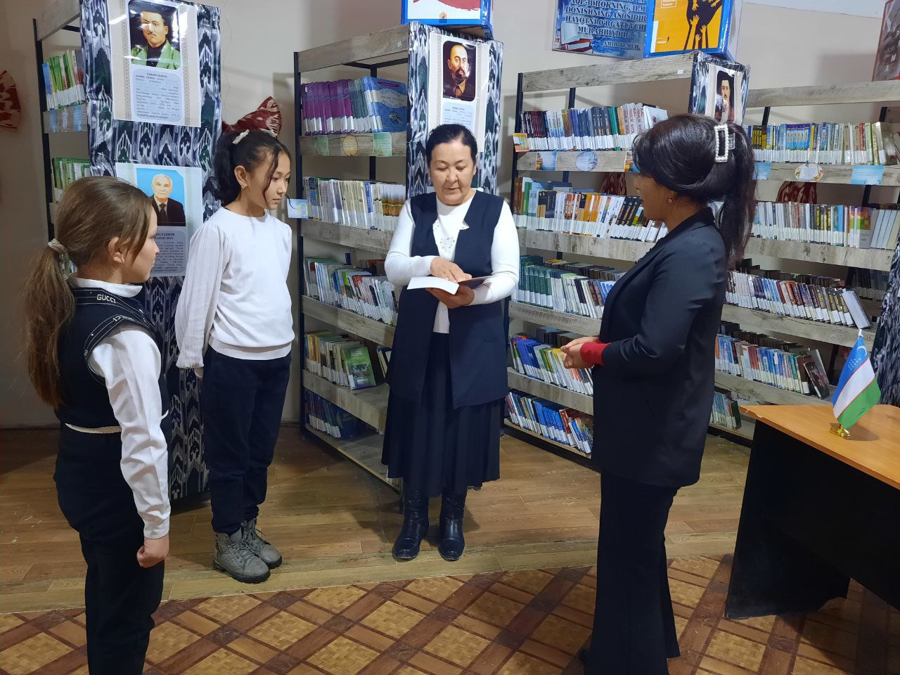 “Kitob bilan kelajak sari” nomli ekskursiya